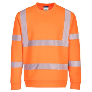 SWEAT SHIRT ECO HAUTE VISIB 100% polyester,190T 2