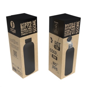 Bouteille isotherme recyclée RCS - ENVIRONNEMENT&NATURE 9