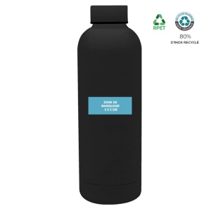 Bouteille isotherme recyclée RCS - ENVIRONNEMENT&NATURE 10