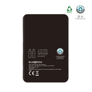 Batterie de secours RPET 5 000mAh - BLUETECH 3