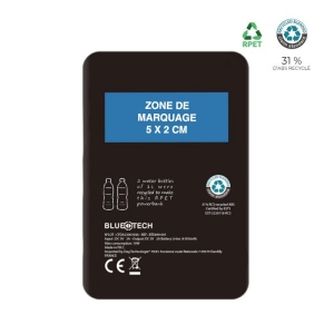 Batterie de secours RPET 5 000mAh - BLUETECH 5