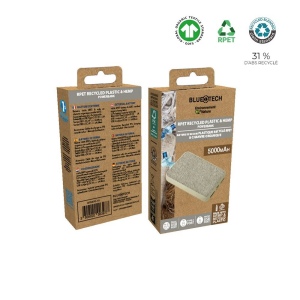 Batterie de secours RPET & chanvre organique 5 000mAh - BLUETECH 4