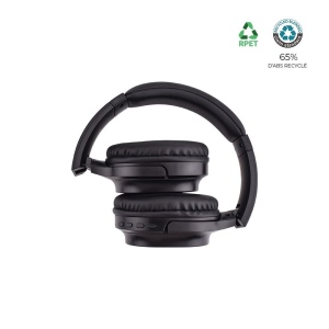 Casque Bluetooth ABS recyclé et bambou FSC - BLUETECH 3