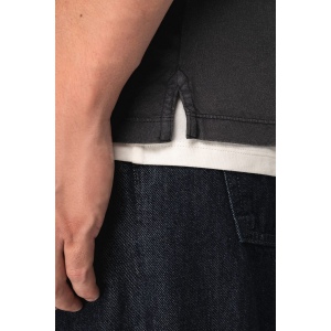 Polo écoresponsable délavé en jersey homme 10