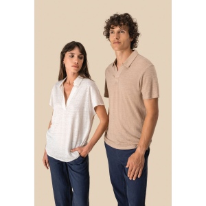 Polo en lin homme 15