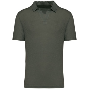 Polo en lin homme 7