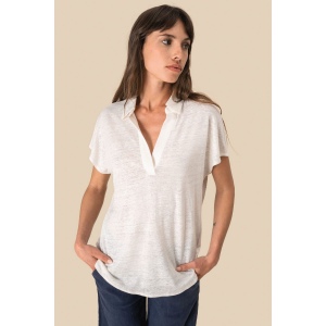 Polo en lin femme 11