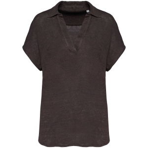 Polo en lin femme 8