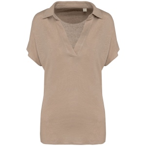 Polo en lin femme 9