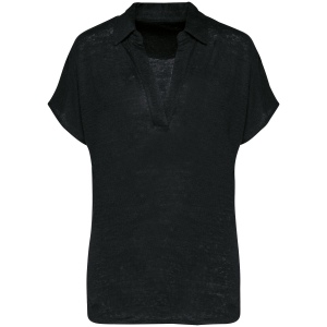 Polo en lin femme 2