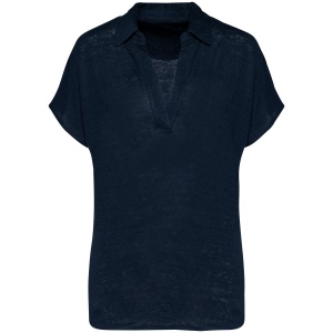 Polo en lin femme 5