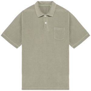 Polo écoresponsable en éponge homme 2