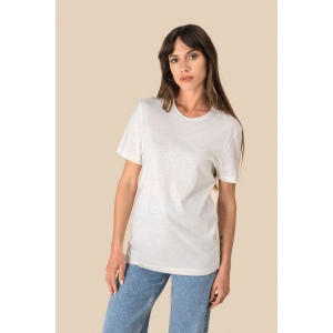 T-shirt écoresponsable en coton bio et lin unisexe 6