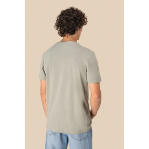 T-shirt écoresponsable en coton bio et lin unisexe 9