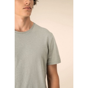 T-shirt écoresponsable en coton bio et lin unisexe 10