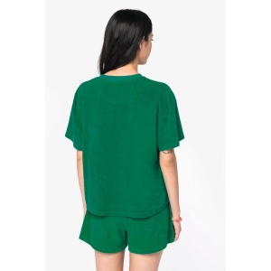T-shirt écoresponsable en éponge femme 12