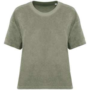 T-shirt écoresponsable en éponge femme 8
