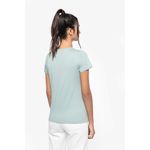T-shirt écoresponsable col V femme 8