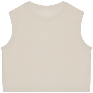 T-shirt écoresponsable  crop sans manche femme 17