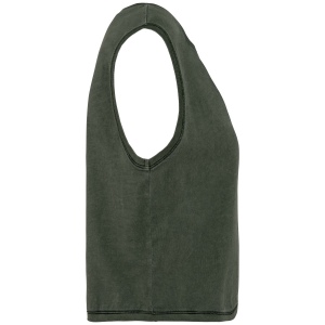 T-shirt écoresponsable  crop sans manche femme 20