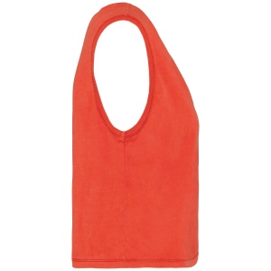 T-shirt écoresponsable  crop sans manche femme 21