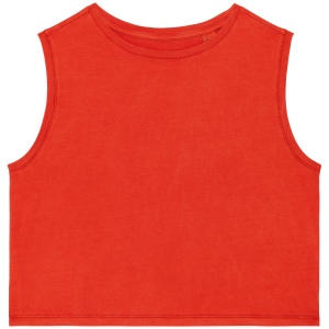 T-shirt écoresponsable  crop sans manche femme 5