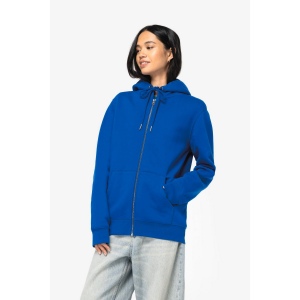 Sweat-shirt écoresponsable zippé à capuche unisexe 13