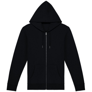 Sweat-shirt écoresponsable zippé à capuche unisexe 3