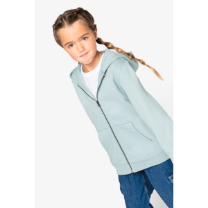 Sweat-shirt écoresponsable zippé à capuche enfant 11