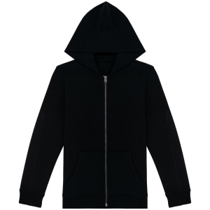 Sweat-shirt écoresponsable zippé à capuche enfant 2