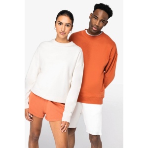 Sweat-shirt écoresponsable à col rond oversize unisexe 17