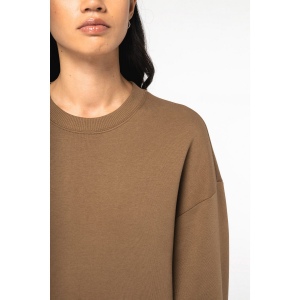 Sweat-shirt écoresponsable à col rond oversize unisexe 21