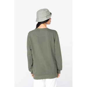 Sweat-shirt écoresponsable à col rond French Terry unisexe 10