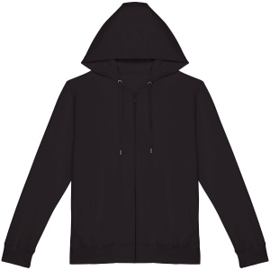 Sweat-shirt écoresponsable zippé à capuche French Terry unisexe 2
