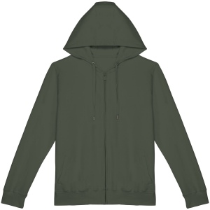 Sweat-shirt écoresponsable zippé à capuche French Terry unisexe 6
