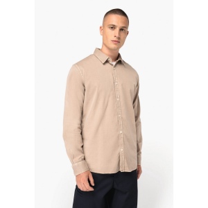 Chemise écoresponsable délavée homme 11