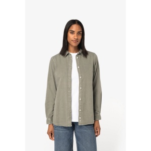 Chemise écoresponsable délavée femme 10