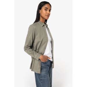 Chemise écoresponsable délavée femme 11