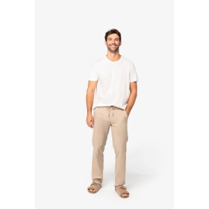 Pantalon écoresponsable en lin et coton bio homme 4