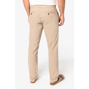 Pantalon écoresponsable en lin et coton bio homme 5