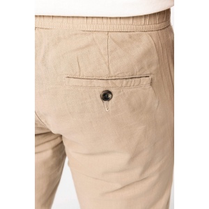 Pantalon écoresponsable en lin et coton bio homme 7