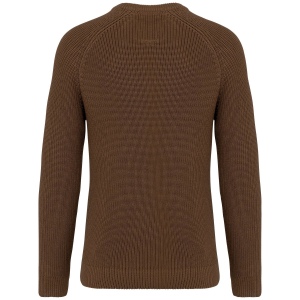 Pull écoresponsable à grosses mailles homme 14