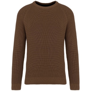 Pull écoresponsable à grosses mailles homme 4