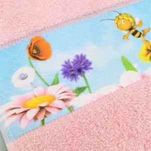 Serviette de bain liteau sublimé quadri 2