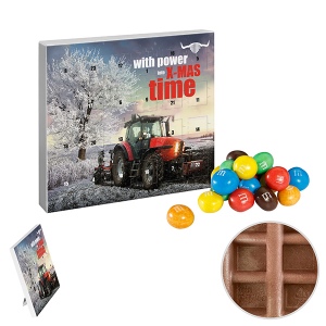 Calendrier de l'avent Mini – version écologique avec des M&amp;M'S® Crispy