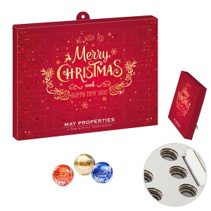 Calendrier de l'avent Lindor de Lindt – version Papier