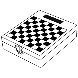 Set de vin BAMBOO CHESS 10