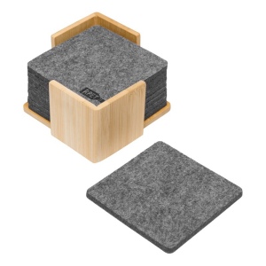 Sous-verres en feutre ECO BASE 6