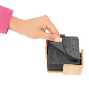 Sous-verres en feutre ECO BASE 8