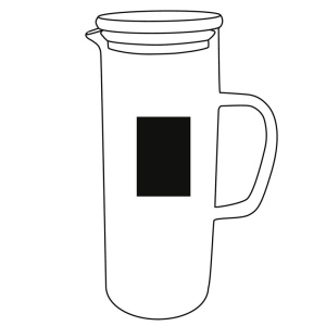 Carafe en verre BAMBOO PITCHER 13